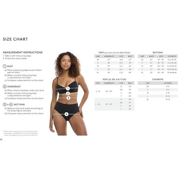 NWT Skye Women's Standard Thea Underwire Bikini Top Swimsuit XL - Picture 4 of 5